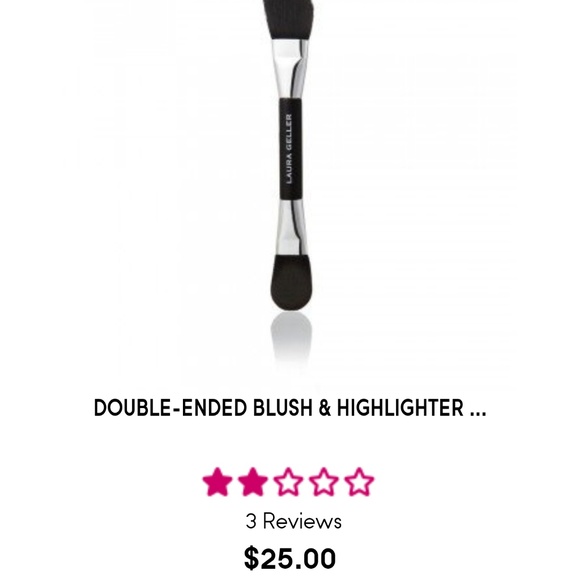 Double ended blush and highlighter brush - Picture 3 of 3